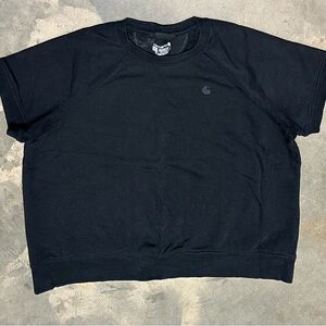 Carhartt Black Relaxed Fit Heavy knit shirt